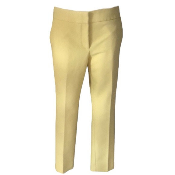 LOFT Marisa Spring Trousers in Beautiful Pale Yellow Size 0 — GORGEOUS!!! - Picture 3 of 11